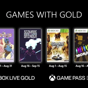Xbox Games with Gold de agosto 2022: estos son los juegos gratuitos